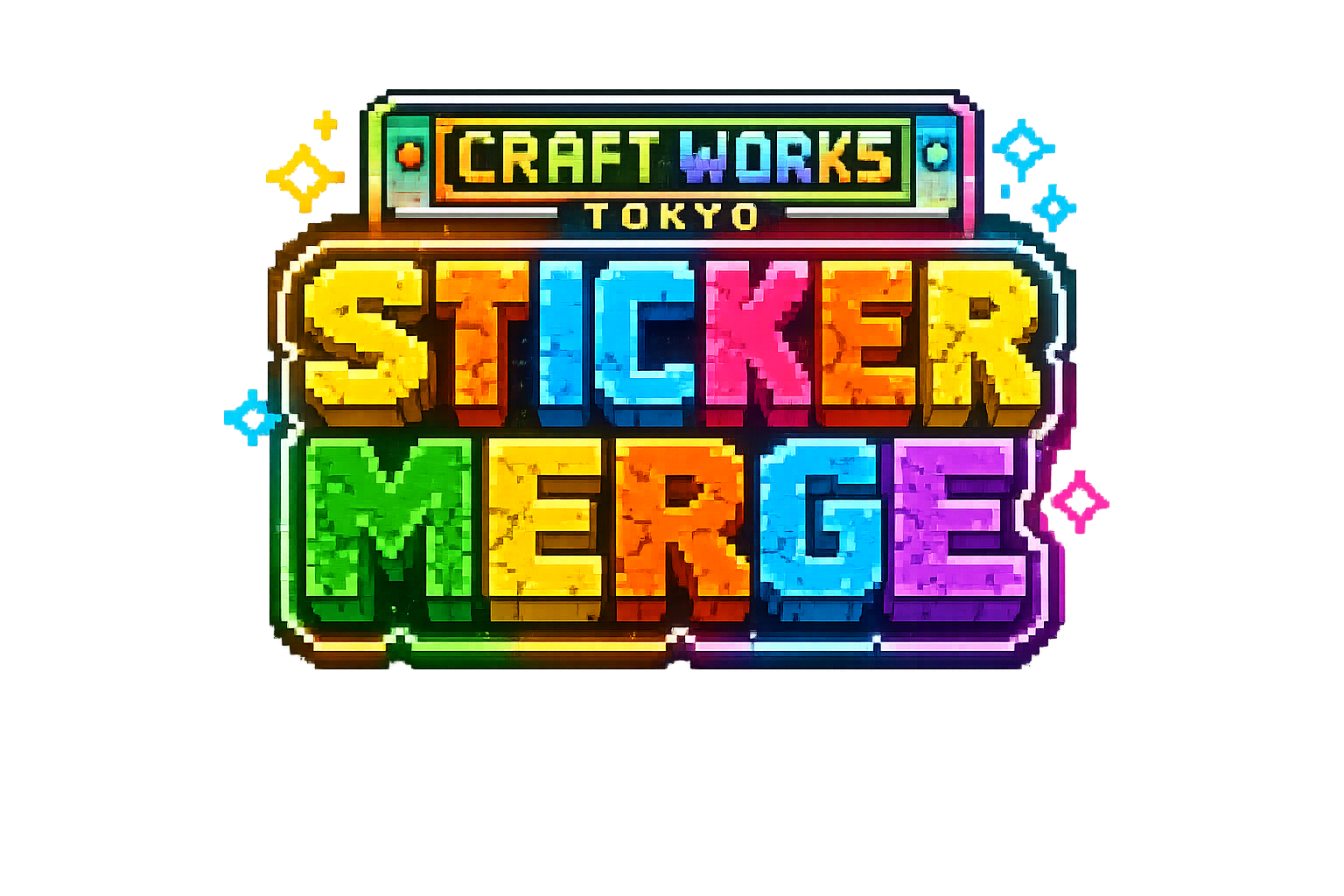 CRAFT WORKS TOKYO STICKER MERGE